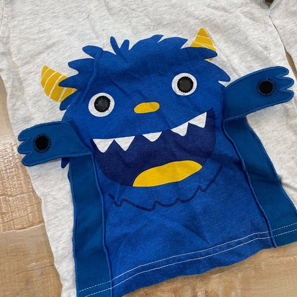 5 set Carters Tea Splendid Cat & Jack toddler baby boy tips tee shirts - Picture 5 of 11